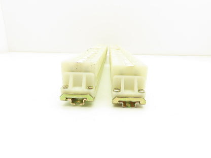 Allen Bradley 1492 Style H 22mm DIN Rail White Terminal Block 18" Lot of 120