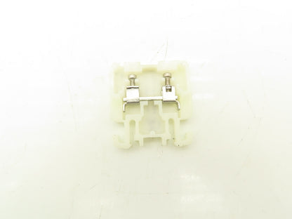 Allen Bradley 1492 Style H 22mm DIN Rail White Terminal Block 18" Lot of 120