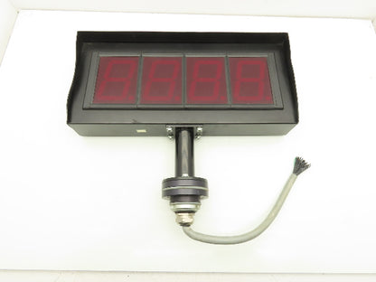 Wibond 4-Digit Counter Control Panel Meter 4" Red LED Display Screen