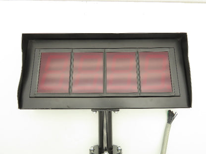 Wibond 4-Digit Counter Control Panel Meter 4" Red LED Display Screen