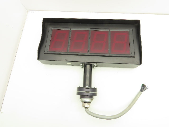 Wibond 4-Digit Counter Control Panel Meter 4" Red LED Display Screen