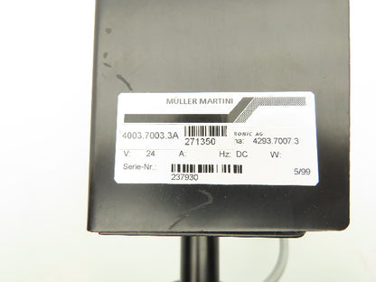 Contraves Intersys 3-Digit Counter Control Panel Meter 4" Red LED Display Screen