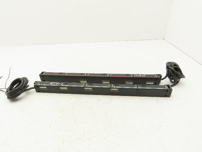 Keyence PJ-55A PJ-50A Light Curtain Sensor Transmitter And Receiver Set 12-24VDC