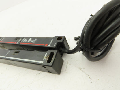 Keyence PJ-55A PJ-50A Light Curtain Sensor Transmitter And Receiver Set 12-24VDC