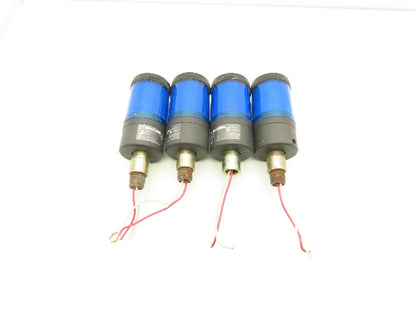 Cutler-Hammer E26BL Stack Light Base Blue E26 Ser A2 Bulb Lot of 4