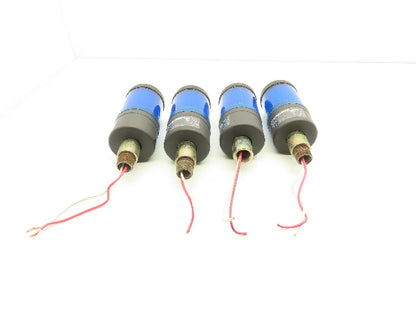 Cutler-Hammer E26BL Stack Light Base Blue E26 Ser A2 Bulb Lot of 4