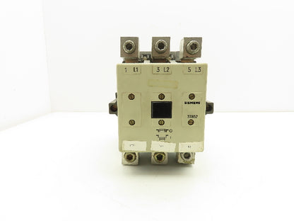 Siemens 3TB5217-0A Motor Starter Contactor 135A 125Hp 600V 3PH 120V Coil Size 4