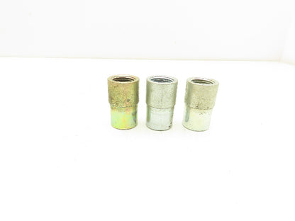 Cutler-Hammer E26BL Stack Light Base Amber, Blue E26 Ser A2 Bulb Lot of 3