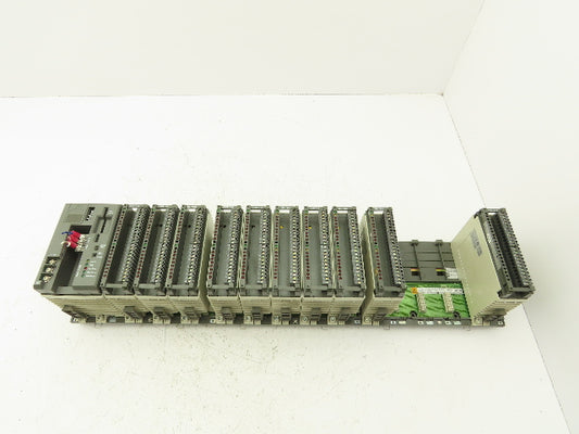 AEG/Modicon PC-A984-145 PLC CPU Processor Module 24VDC 14 Card Rack