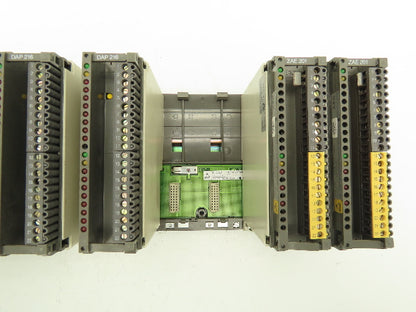 AEG DTA 201 7628-042244801 10 Card Slot Rack Chassis With 8 Cards