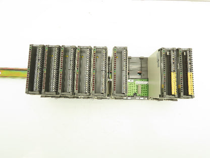 AEG DTA 201 7628-042244801 10 Card Slot Rack Chassis With 8 Cards