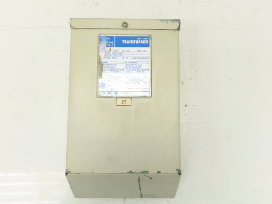 GE General Electric 9T51B13 Transformer 3kva HV 240/480V LV 120/240V 1PH