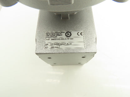 Rehfuss 80L/4-TF-FU-IE3 Gearmotor 0.9kW 230/460V 285 RPM 3PH Hollow Shaft