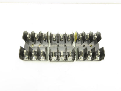 Bussmann J60100-3STR Fuse Holder Block 600V 100A 3 Pole Lot of 3