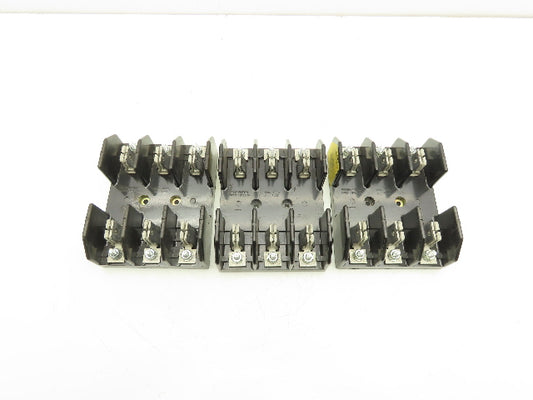 Bussmann J60100-3STR Fuse Holder Block 600V 100A 3 Pole Lot of 3