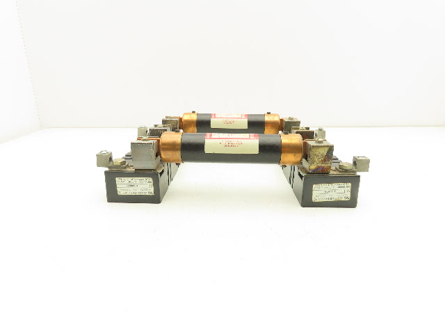 Allen Bradley X-410710 / X-400656 Fuse Block 3 Pole 100A 600V FLSR 80 Fuses
