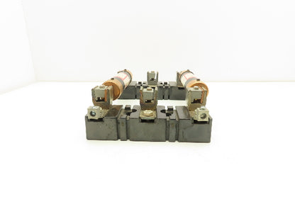 Allen Bradley X-410710 / X-400656 Fuse Block 3 Pole 100A 600V FLSR 80 Fuses