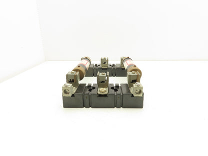 Allen Bradley X-410710 / 40023-418-01 Fuse Block 3 Pole 100A 600V FLSR 80 Fuses