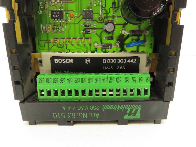 Bosch 1M45-2.5A B830-303-442 Amplifier Circuit Board 2.5A 250VAC 4A