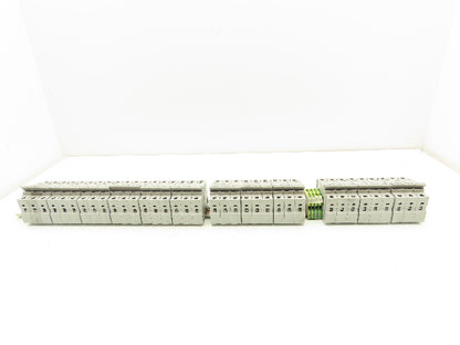 Bussmann CHCC3 Fuse Holder DIN Rail 3 Pole 30A 600V Lot of 12