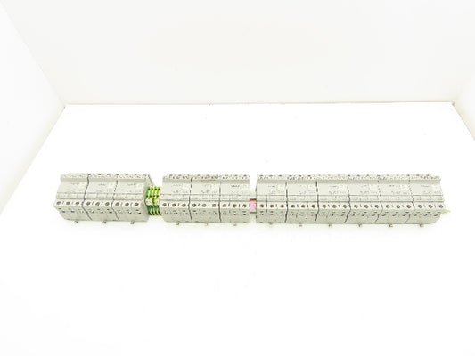 Bussmann CHCC3 Fuse Holder DIN Rail 3 Pole 30A 600V Lot of 12