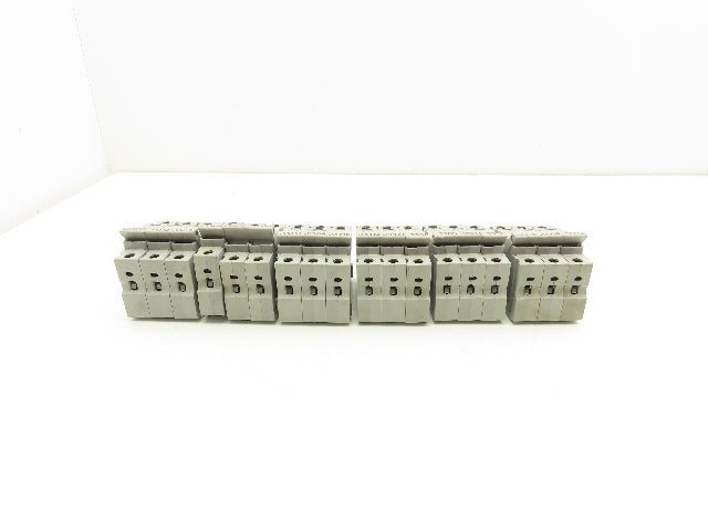 Buss Bussmann CHM3 DIN-Rail Fuse Holder 30A 3-Pole 600V  Lot of 6