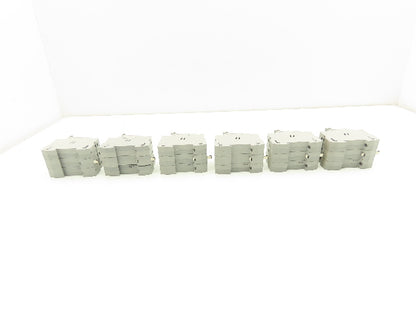 Buss Bussmann CHM3 DIN-Rail Fuse Holder 30A 3-Pole 600V  Lot of 6