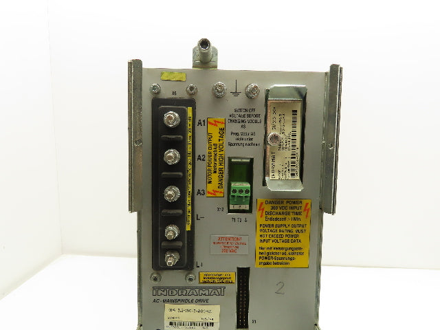 Indramat KDA 3.2-150-3-A00-W1 AC Main Servo Spindle Drive 150A 300V