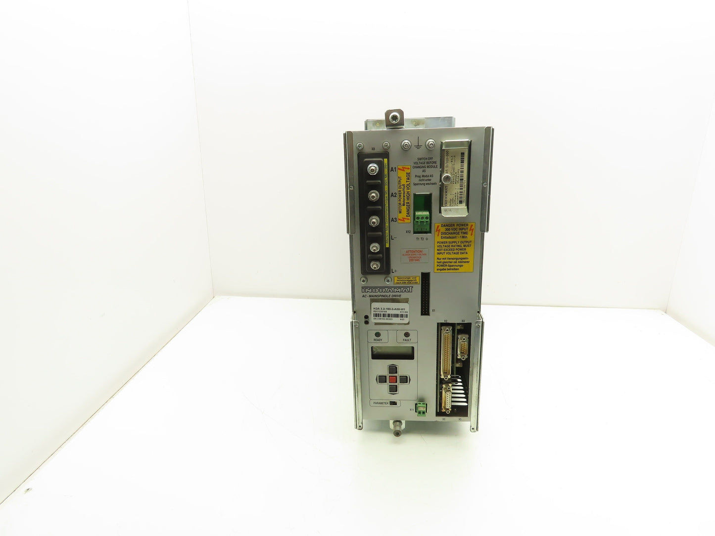 Indramat KDA 3.2-150-3-A00-W1 AC Main Servo Spindle Drive 150A 300V