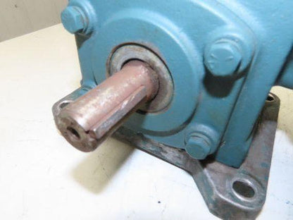 Reliance Dodge Tigear Gearmotor 1Hp 460V 3PH 15:1 Reducer 115 RPM Dual Shaft 56C