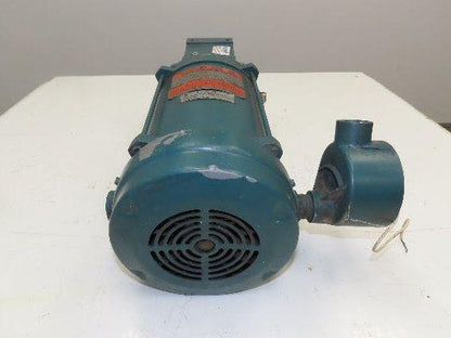 Reliance Dodge Tigear Gearmotor 1Hp 460V 3PH 15:1 Reducer 115 RPM Dual Shaft 56C