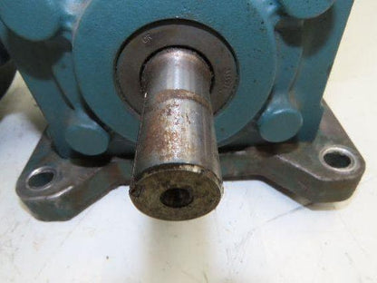 Reliance Dodge Tigear Gearmotor 1Hp 460V 3PH 15:1 Reducer 115 RPM Dual Shaft 56C