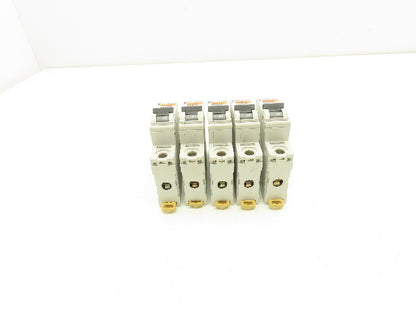 Merlin Gerin C60HB Circuit Breaker 1 Pole 240V Lot of 5