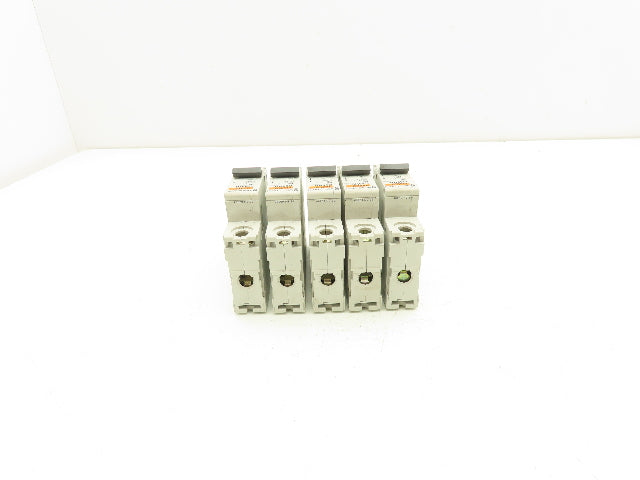 Merlin Gerin C60HB Circuit Breaker 1 Pole 240V Lot of 5