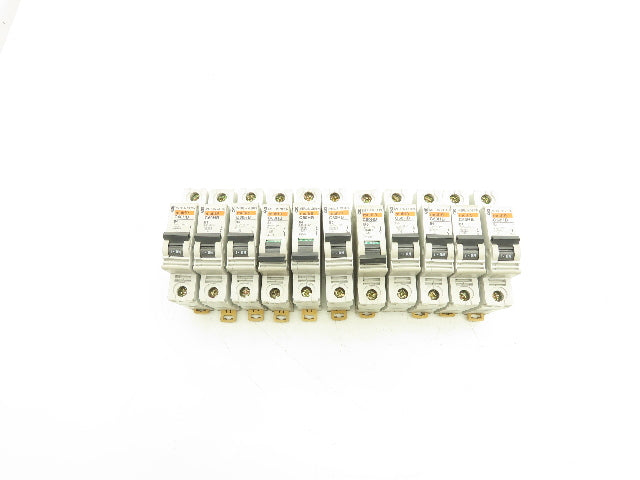 Merlin Gerin C60HB Circuit Breaker 1 Pole 240V Lot of 11