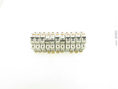 Merlin Gerin C60HB Circuit Breaker 1 Pole 240V Lot of 11