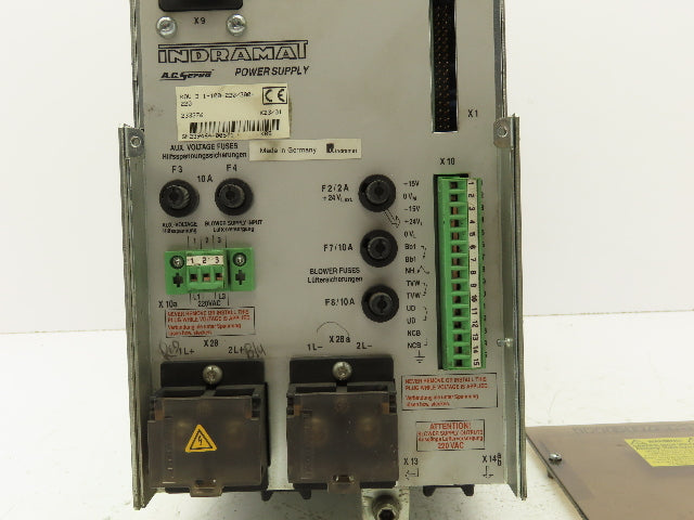 Indramat KDV 3.1-100-220/300-220 AC Main Servo Spindle Drive 100A 300V