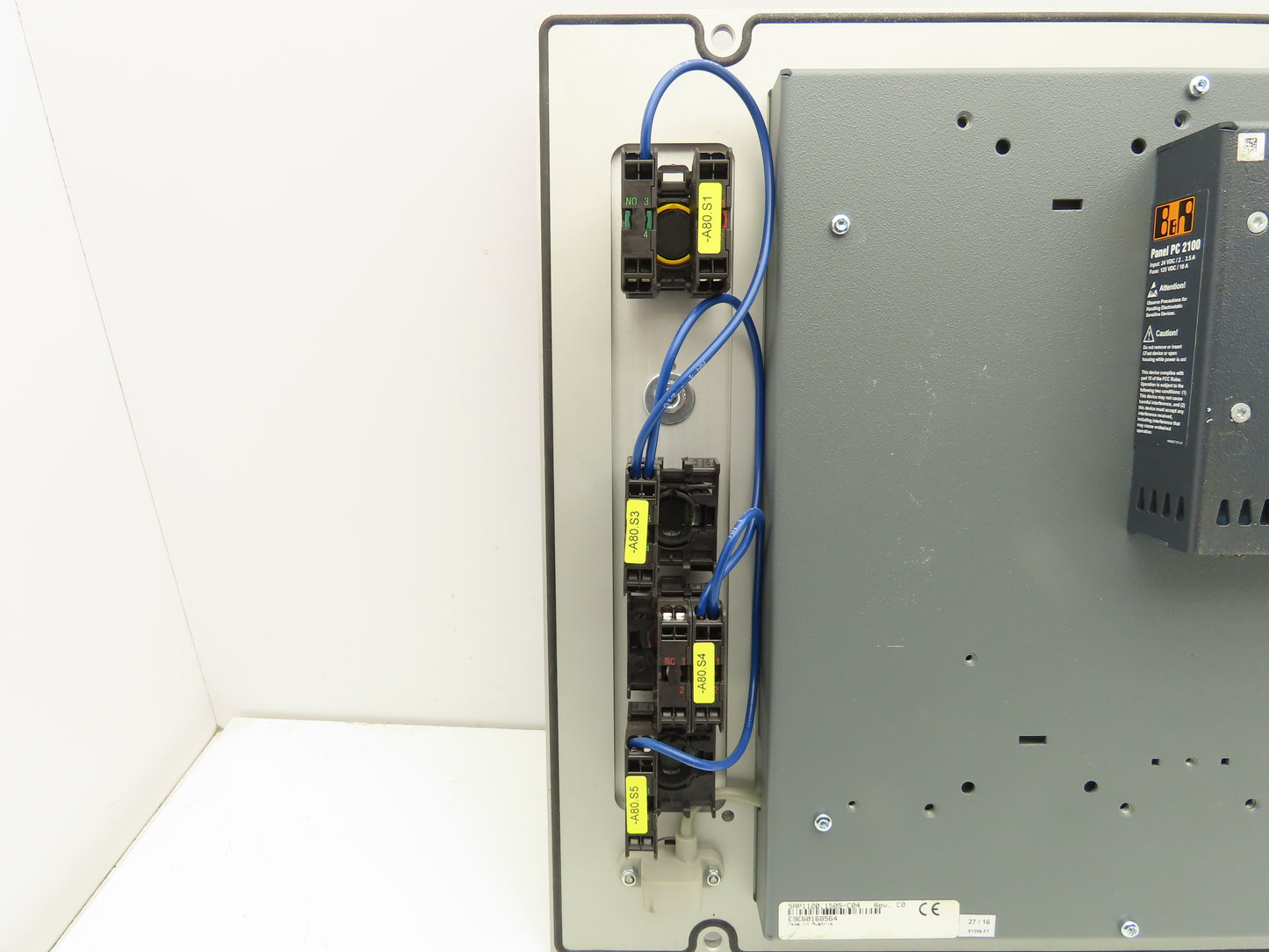 B&R 5AP1120-1505-C04 Panel PC 2100 Operator Control Terminal Windows Embedded