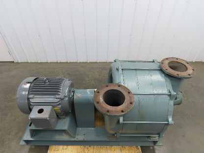 Lamson E4-4-0-AD Multistage Centrifugal Blower 25Hp 230/460V 3Ph 6" 650CFM 3