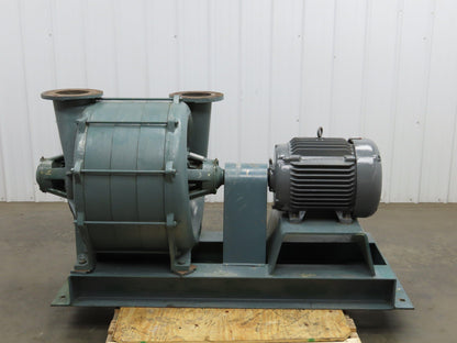 Lamson E4-4-0-AD Multistage Centrifugal Blower 25Hp 230/460V 3Ph 6" 650CFM 3