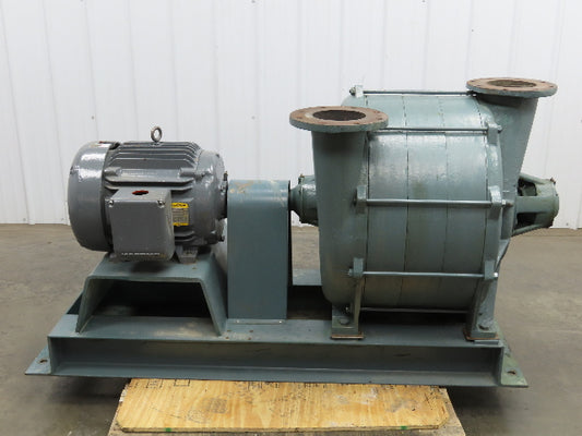 Lamson E4-4-0-AD Multistage Centrifugal Blower 25Hp 230/460V 3Ph 6" 650CFM 3