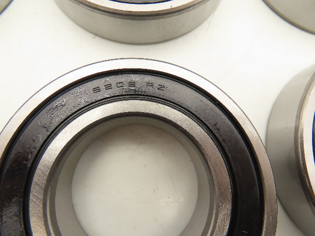 HRB 6209 RZ Deep Groove Ball Bearing 45mm Bore 85mm ID Lot of 6