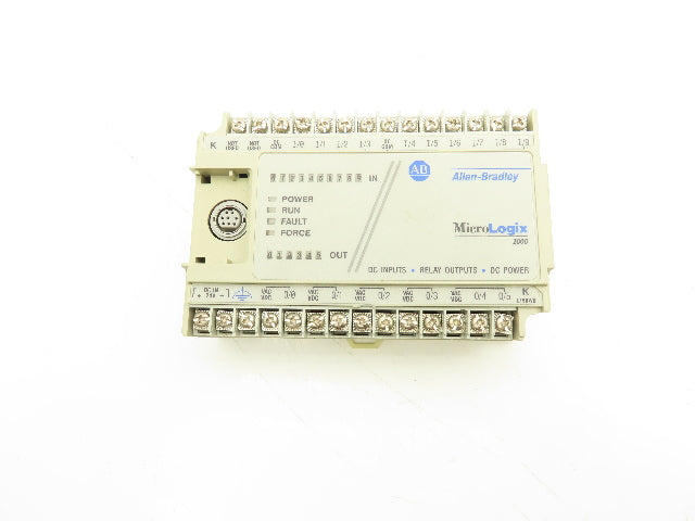 Allen Bradley 1761-L16BWB MicroLogix 1000 DC Input Relay Output Series E FRN 1.0