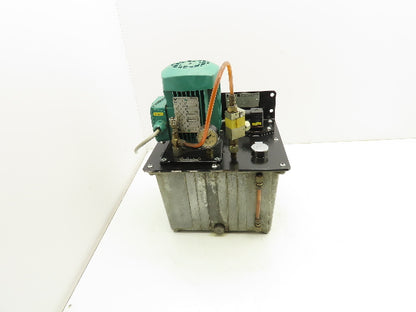 Bijur AP 7109 BHA Oil Lubricator Pump Machine Oiler 4L 0.9KW 230/240V Motor .75A