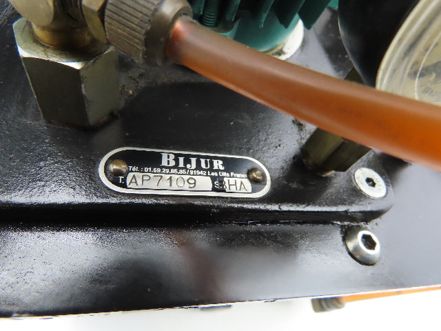 Bijur AP 7109 BHA Oil Lubricator Pump Machine Oiler 4L 0.9KW 230/240V Motor .75A