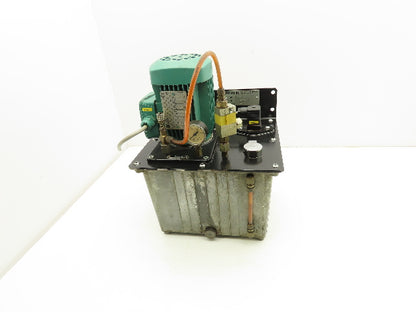 Bijur AP 7109 BHA Oil Lubricator Pump Machine Oiler 4L 0.9KW 230/240V Motor .75A