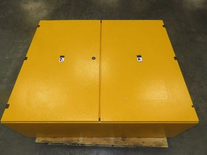 Electrical Enclosure Control Panel 1000x1200x400mm 2 Door Wall Mount