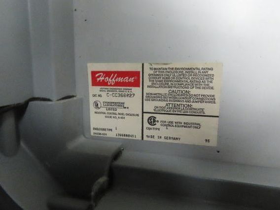 Hoffman C-CC366027 Control Panel Concept HMI 360x600x270mm Handle Kit