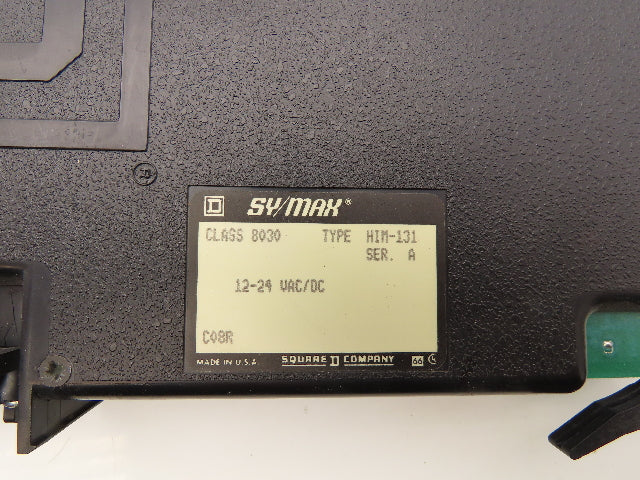 Square D HIM-131 PLC SY/MAX Slot Card Input Module Lot of 2