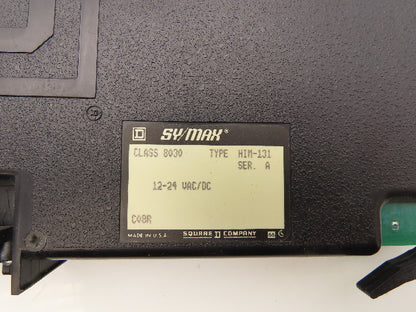 Square D HIM-131 PLC SY/MAX Slot Card Input Module Lot of 2